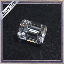 Inquérito Preço 10 * 14mm Clear White Emerald Cut Moissanite Diamond